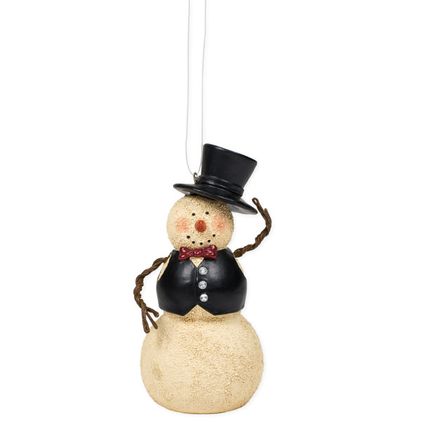 The Holiday Aisle® Snowman Hanging Figurine Ornament & Reviews Wayfair
